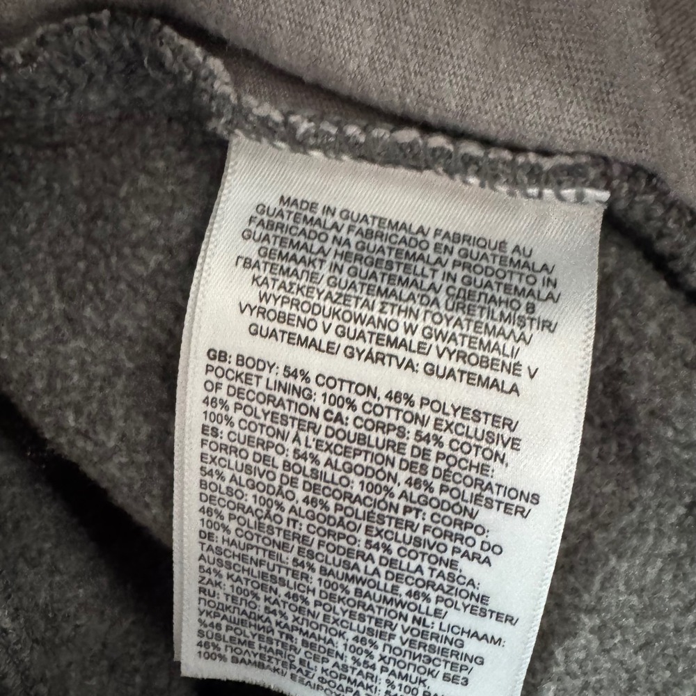 The North Face Mens Gray Jogger Sweatpants Cotton Blend Fleece Size Small S/P - Picture 3 of 8